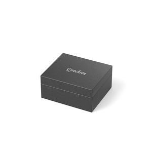 Boîte à montre en cuir gris de luxe Tancy, design personnalisé avec logo, intérieur en <span class=keywords><strong>bois</strong></span> de qualité supérieure, forme rectangulaire, étanche - Product Image 1