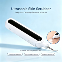 Appareil de massage facial portatif à ultrasons 28 kHz, vibration, lifting du visage, stimulation du collagène et anti-âge, nettoyage en profondeur des points noirs