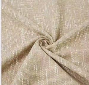 XinLan Home <span class=keywords><strong>Deco</strong></span> personnalisé élégant Polyester coton tissu lin Look tapisserie d'ameublement rideau tissu pour salon - Product Image 3