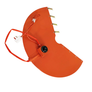 Calentador de silicona Circular redondo de 800W de diámetro, 350mm (13,8 "), impresora 3D Delta, cama térmica, almohadilla térmica de silicona Flexible con adhesivo - Product Image 6