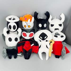 Peluche de Hollow Knight en Oferta, Muñeco de Peluche de Algodón PP, <span class=keywords><strong>Caballero</strong></span> con Capa y Espada, Personaje de Videojuego - Product Image 1