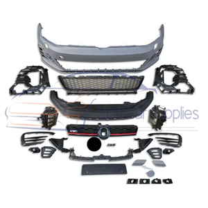 Kit paraurti anteriore con griglia per VW <span class=keywords><strong>Golf</strong></span> 7.5 GTI stile paraurti <span class=keywords><strong>2018</strong></span> 2020 2019 - Product Image 5