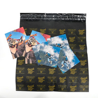 Bolsa de Cartón Corrugado de Doble Cara con Impresión de Cuatro Solapamientos, Etiquetas y Pegatinas Personalizadas