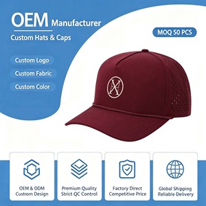 Gorras Snapback Deportivas Unisex de 6 Paneles, Ajustables, Transpirables e Impermeables, Estilo Hip-Hop, para Primavera/Verano, Venta al Por Mayor - Product Image 1