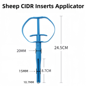 Cattle Goat <strong>CIDR</strong> Inserts Applicator Roll Blue Livestock Plastic Durable 24.5cm for Cattle Estrus - Product Image 2