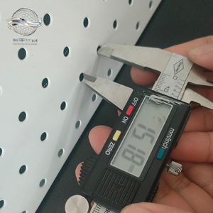 Système de rangement modulaire pour fitness, panneau perforé en métal, organisateur mural pour entraînement de force, <span class=keywords><strong>musculation</strong></span>, garage, atelier - Product Image 4