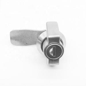Cerradura de leva AISI 316 con llave <span class=keywords><strong>1333</strong></span>, perilla de ala de puerta de armario Industrial de acero inoxidable - Product Image 3