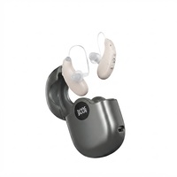 Amplificateur auditif numérique BTE pour personnes âgées, rechargeable, 16 canaux, réduction du bruit, commande vocale, étui de charge magnétique, OEM ODM