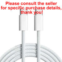 Kabel Charger Cepat Premium Xput 60W Tipe C ke Tipe C Konduktor Tembaga Murni dengan Pelindung Anyaman untuk iPhone 15/16 MacBook Air Komputer