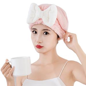 <span class=keywords><strong>Serviette</strong></span> de cheveux secs double couche pour femmes épaissie <span class=keywords><strong>serviette</strong></span> à séchage rapide <span class=keywords><strong>tissu</strong></span> bonnet de douche brodé <span class=keywords><strong>serviette</strong></span> à séchage rapide chouchou séchage des cheveux - Product Image 2