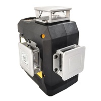 Niveau laser industriel DEGLASERS, auto-nivelant, 3x360, 3D, 120mW, faisceau rouge super lumineux, laser croisé extérieur pour image