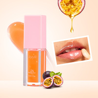 Gloss à lèvres transparent rose changeant de couleur, hydratant, végétalien, imperméable, aromatisé, effet repulpant, 5 ml, OEM/ODM, marque privée