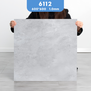 Carreaux de marbre bon marché Autocollants en PVC Autocollants pour mur et sol en marbre Rouleaux épais et imperméables Autocollant de sol auto-adhésif pratique - Product Image 1