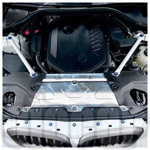 Kit de fixation de capot avant OiOMOTORS avec boulons et écrous pour <span class=keywords><strong>BMW</strong></span> F97 X3M F98 X4M G01 <span class=keywords><strong>X3</strong></span> G02 X4 - Product Image 1