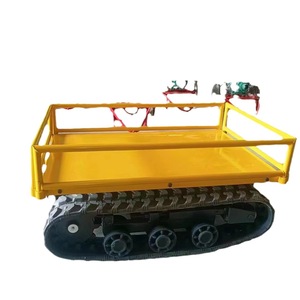 Plateforme robotique motorisée sur chenilles en caoutchouc électrique pour usage industriel - Product Image 4