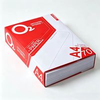 Papel Multiusos A4 para Impresora, Fabricado en China, 80 g/m², Superficie Lisa, 100% Pulpa de Madera Virgen, Papel Blanco para Oficina