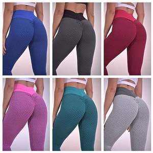 All'ingrosso Instock Sexy della maglia di Yoga della palestra di Fitness delle donne della ragazza del bottino che scricchiola il sedere <span class=keywords><strong>Leggings</strong></span> - Product Image 6