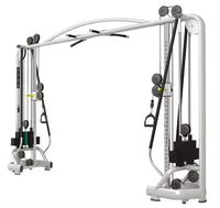 Equipo de fitness Cable ajustable Crossover Máquina de ejercicio Entrenamiento de fuerza para gimnasio