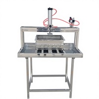 Presse à fromage et tofu pneumatique monocylindre, machine à tofu, facile à utiliser, 220V/50Hz, 165KG, utilisation en ligne laitière
