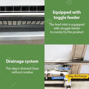 เครื่องทอดแบบลูกบอลสำหรับทอดเบอร์เกอร์ทอดอัตโนมัติสำหรับอุตสาหกรรมทำจากแป้งปลาและทอด<span class=keywords><strong>กรอบ</strong></span> - Product Image 5