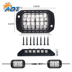 Kit d'éclairage LED RGB multicolore 12V à commande vocale, étanche IP67 pour pick-up 4X4, côte à côte SXS Can-Am <span class=keywords><strong>Polaris</strong></span> 4X4 - Product Image 5