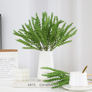 <b>Artificial</b> Dried Flower <b>Bouquet</b> 34cm Mixed Colors Plastic Silk Long Lasting Home Decor Tabletop Display - Product Image 3