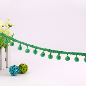 Thời trang nhiều màu hỗn hợp nylon tua ren bóng pom-poms rìa <span class=keywords><strong>TRIM</strong></span> - Product Image 6