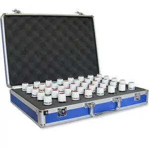 40 Bottle Essential Oil Carrying Case Perfect for Travel Display Empty Hard Aluminum Storage Case