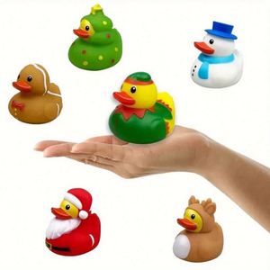 Glowing PVC Duck Fun Water <b>Bath</b> Toy for Toddlers Christmas and Halloween Swimming Pool Birthday Gift Made of Durable Plastic - Product Image 5