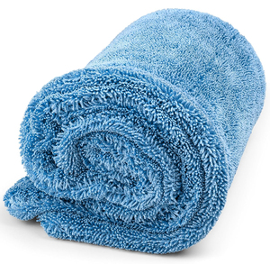 Nhà Máy Bán buôn 600gsm dệt nhanh chóng-khô nén kích thước lớn double side Twist Loop sợi nhỏ tự động chi tiết làm khô Khăn - Product Image 1