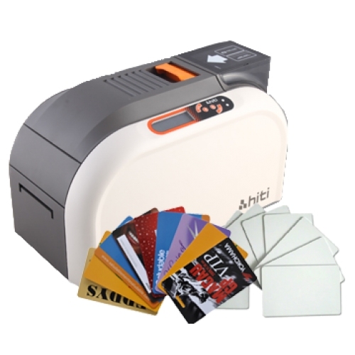 Newest HITI CS220E Economical Desktop PVC/ID Card Thermal Transfer Printer