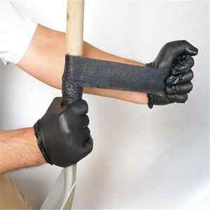 Nastro Adesivo in Resina Poliuretanica Nera Professionale Curabile per Protezione Industriale Contro Perdite e Corrosione - Product Image 3