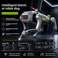 Nuevo Producto Transfronterizo: Perro Robótico de Gran Tamaño con IA, Modelo Biónico, Control por Voz con IA, Juguete Eléctrico para Mayores de 14 Años, de Plástico