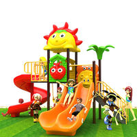 SageDelightRides Équipement de terrain de jeux extérieur OEM, ensemble de toboggan en spirale pour enfants, acier galvanisé, LLDPE, fabricant pour écoles et établissements préscolaires