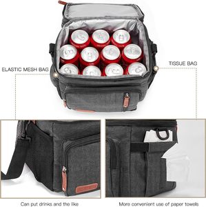Free sample Wine 840D Hiking TPU <b>Coolers</b> with Custom Color Logo <b>Cans</b> TPU <b>Coolers</b> Transportable Insulated <b>Cooler</b> Bag - Product Image 6