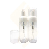 Bouteilles à pompe moussantes en plastique blanches personnalisées avec logo pour emballage de crème pour le visage et de shampoing