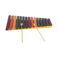 High Quality Professional Child Kid Baby Wood Block Xylophone Educational Musical Instrument with Metal Stand for 2-4 Year Olds