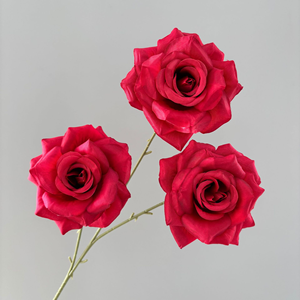 ดอกไม้ผ้าไหมทำมือ 22 สี สำหรับตกแต่งผนังงานแต่งงาน ขายดีที่สุด หัวดอกบานสวยงาม ของขวัญวันโกหก กล่องของขวัญ ตกแต่งบ้าน งานฝีมือ - Product Image 6