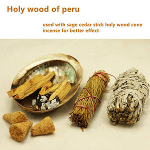 Palo Santo orgánico de Perú, incienso aromático de madera natural, purifica el Espíritu, 10cm, 100g, palos de Santo hechos a mano - Product Image 6