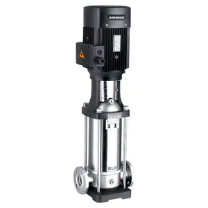 ปั๊มเพิ่มแรงดันน้ำร้อนแบบหลายระดับแนวนอน CHL2-4-8-12-15-20 ทำจากสแตนเลส ปั๊มแรงดันสูง รับประกัน 1 ปี - Product Image 5