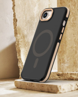 Coque de téléphone magnétique Skin Feel R pour iPhone 17 16 14 15 Pro Max 13 Pro 11 12 avec chargement sans fil, protection d'objectif en métal et pare-chocs en TPE