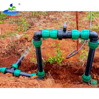 Kit d'accessoires pour l'irrigation goutte à goutte, tuyau en polyéthylène haute densité (HDPE), tube d'eau de 25 mm, raccords à compression en polypropylène (PP)