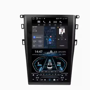 Lecteur vidéo multimédia d'autoradio Android de 13.6 pouces pour Ford Mondeo Fusion 2013-2019 navigateur stéréo à écran Vertical