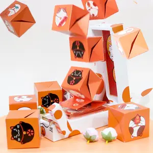 Boîte à bombes personnalisées Mystery Exploding Surprise DIY Bouncing Cubes Boxes Valentine Birthday Gift Package Manufacturer