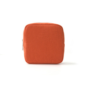 Sac de rangement en velours côtelé avec fermeture éclair, écologique et durable, avec sangle de poignet portable pour serviettes hygiéniques, usage domestique, motif léopard - Product Image 6