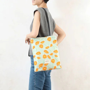 กระเป๋าโท้ทลายวรรณกรรมสำหรับผู้หญิง แฟชั่น พกพาสะดวก ทำจากโพลีเอสเตอร์ สะพายไหล่ พร้อมตกแต่งลายตัวอักษร - Product Image 6