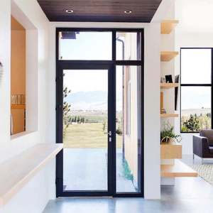 Portes extérieures à double battant en verre trempé résistant aux ouragans pour cuisine et chambre à coucher - Product Image 3