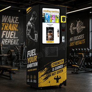 Máquina Expendedora <span class=keywords><strong>de</strong></span> Proteína para Gimnasio, Dispensador Automático <span class=keywords><strong>de</strong></span> Bebidas <span class=keywords><strong>de</strong></span> Proteína, Preparador <span class=keywords><strong>de</strong></span> Batidos Automático, Dispensador Inteligente <span class=keywords><strong>de</strong></span> Bebidas con Doble Temperatura - Product Image 1