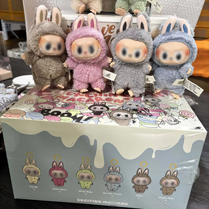 Коллекция плюшевых кукол Bubble Labu Bumat Heart Macaron: виниловые лица, персонажи Frozen, таинственные подарочные коробки для вечеринок - Product Image 6