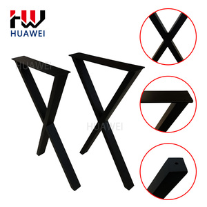 HUAWEI Simple tutti i tipi di tavolo da scrivania di grandi dimensioni che negozia i piedini del tavolo del ristorante di tipo <span class=keywords><strong>X</strong></span> gamba del tavolo di supporto per mobili - Product Image 3